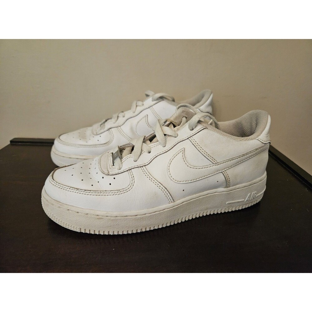 Nike Air Force 1 Size 7Y Triple White DH2920-111 Low Af1 Gs
